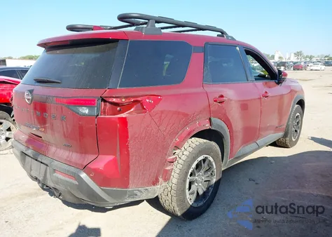 2024 Nissan Pathfinder Rock Creek 4Wd z USA, uszkodzony, nr VIN 5N1DR3BD3RC280741